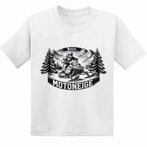 T-shirt Forêt Blanc