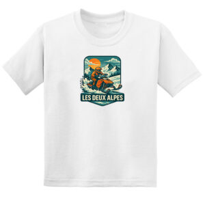T-shirt Moto Bleu
